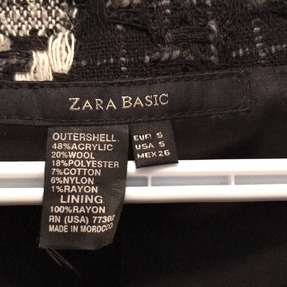 🧵 Zara Basic Black & Beige Blazer - Picture 3 of 3